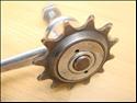 Cyclo (alloy pulley arm, unlettered flanged l