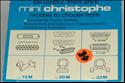 Christophe 50M Mini toe clips