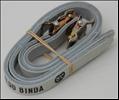 Alfredo Binda toe straps (cyclist logo)