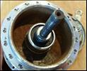 Sachs Galaxie rear drum brake