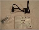 Christophe toe clips (molded black plastic re