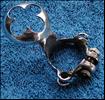 Campagnolo 633 pump holder clip with cable ho