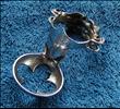 Campagnolo 633 pump holder clip with cable ho